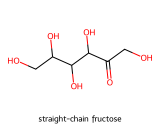 skeletal formula of the compound shown