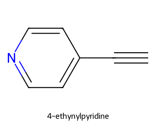 skeletal formula of the compound shown