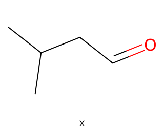structural formula of compound X