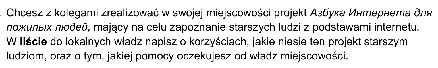Materiał graficzny do zadania