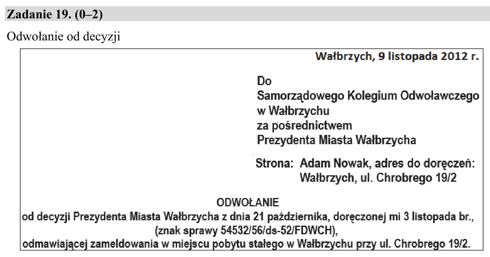 Materiał graficzny do zadania
